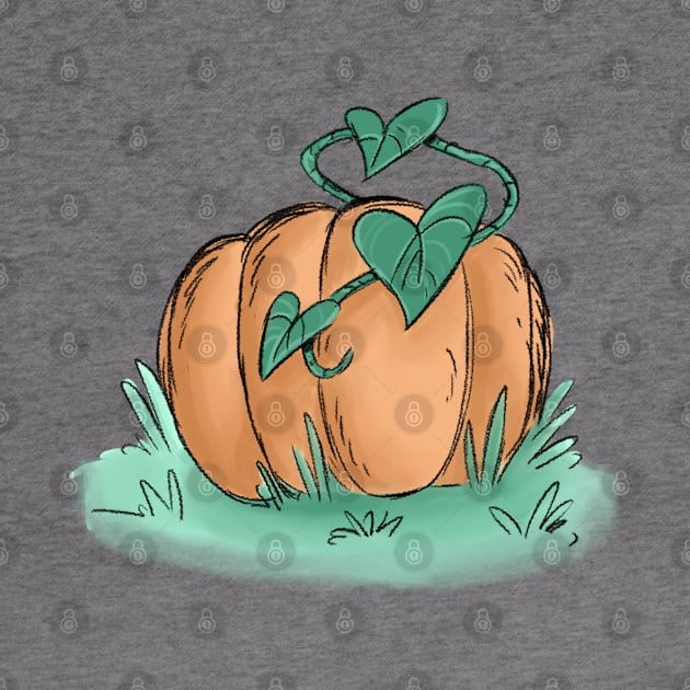 Just a Pumpkin by JenjoInk